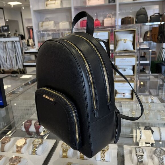 MICHAEL KORS Jaycee Medium Pebbled Leather Backpack 35S2G8TB2L - Picture 6 of 15